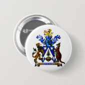 Norfolk Island COA Ronde Button 5,7 Cm (Voorkant /achterkant)