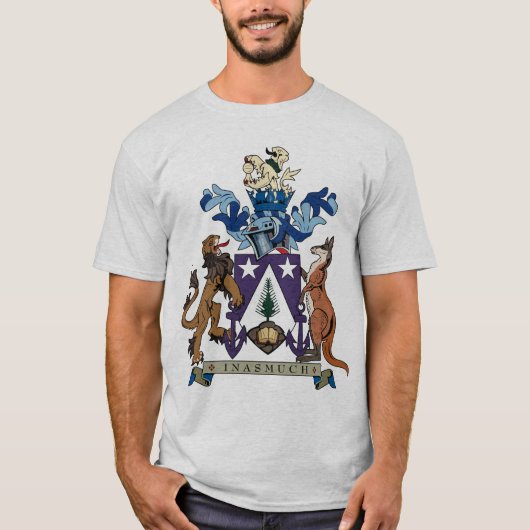 Norfolk Island Coat of Arms T-shirt (Voorkant)