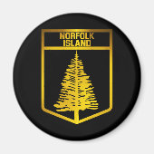 Norfolk Island Emblem Magneet (Voorkant)