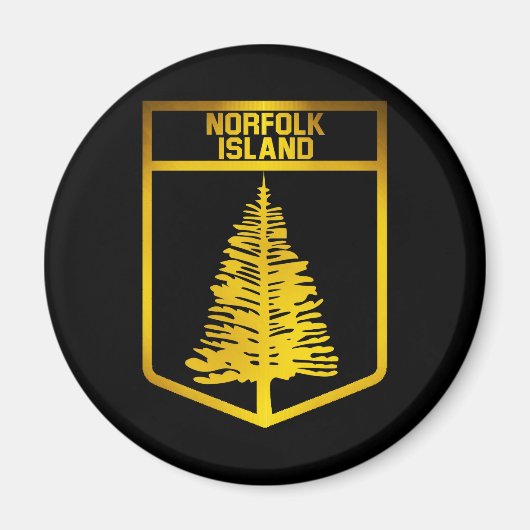 Norfolk Island Emblem Magneet (Voorkant)