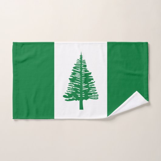 Norfolk Island Flag Bad Handdoek (Handdoek)
