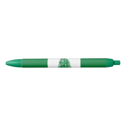 Norfolk Island Flag Blauwe Inkt Pen (Voorkant)