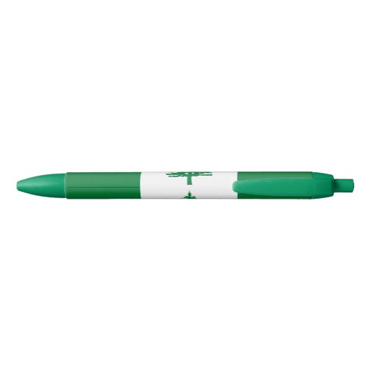 Norfolk Island Flag Blauwe Inkt Pen (Achterkant)