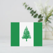Norfolk Island Flag Briefkaart (Staand voorkant)