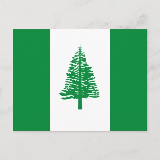 Norfolk Island Flag Briefkaart (Voorkant)