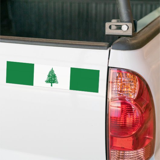 Norfolk Island Flag Bumpersticker (Op Truck)