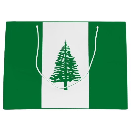 Norfolk Island Flag Groot Cadeauzakje (Voorkant)