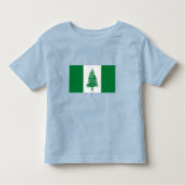 Norfolk Island Flag Kinder Shirts (Voorkant)