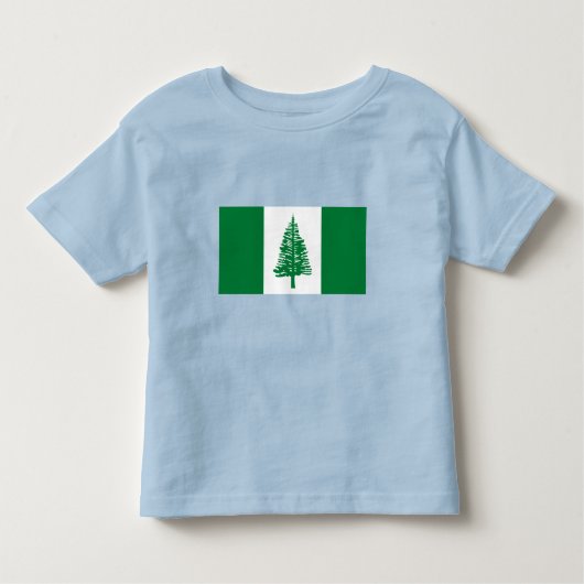 Norfolk Island Flag Kinder Shirts (Voorkant)