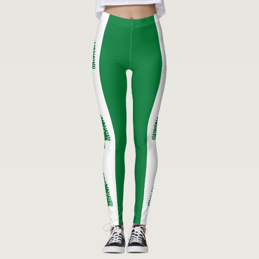 Norfolk Island Flag Leggings (Voorkant)