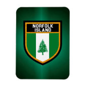 Norfolk Island Flag Magneet (Verticaal)