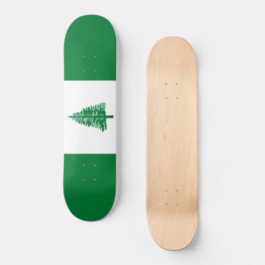 Norfolk Island Flag Persoonlijk Skateboard (Voorkant)