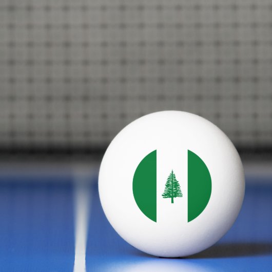 Norfolk Island Flag Pingpongbal (Net)