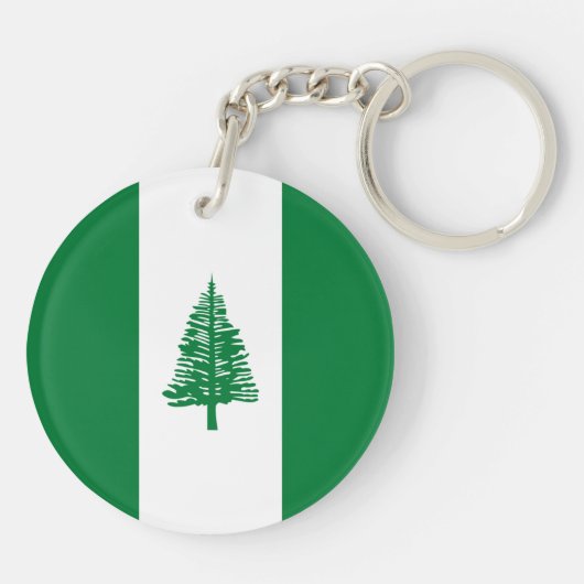 Norfolk Island Flag Sleutelhanger (Achterkant)
