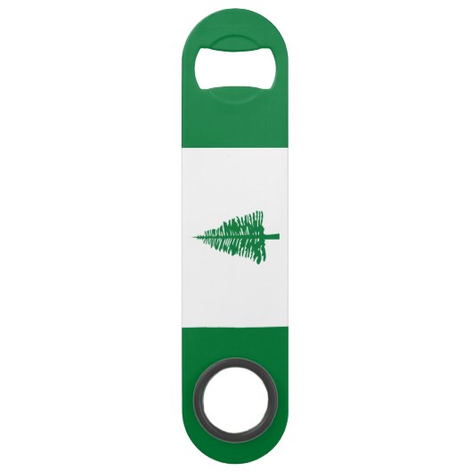 Norfolk Island Flag Speed Flessenopener (Achterkant)