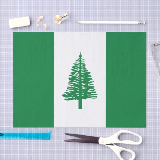 Norfolk Island Flag Tissuepapier (Craft)