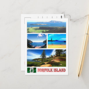 Norfolk Island - Mosaic - Briefkaart