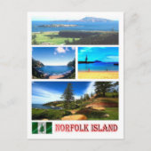 Norfolk Island - Mosaic - Briefkaart (Voorkant)