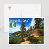 Norfolk Island - Panorama - Briefkaart (Voorkant / Achterkant)