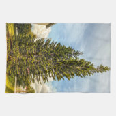 Norfolk Island Pijnbomen Theedoek (Horizontaal)