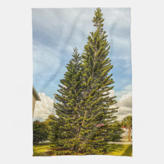 Norfolk Island Pijnbomen Theedoek
