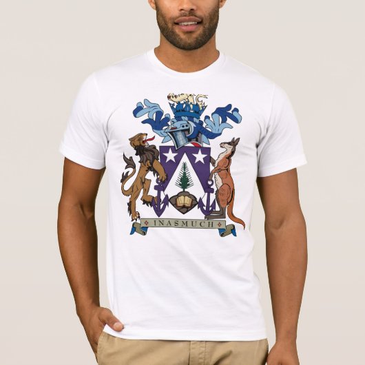Norfolk Islands Coat of Arms T-shirt (Voorkant)