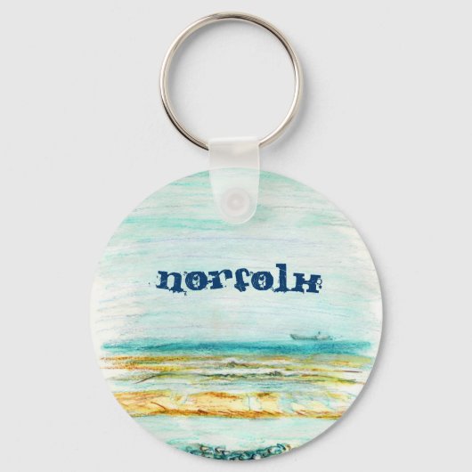 Norfolk Keyring Sleutelhanger (Voorkant)
