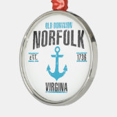 Norfolk Metalen Ornament (Links)