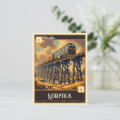 Norfolk, Nebraska | Antiek Briefkaart (Staand voorkant)