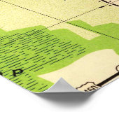  Norfolk & Portsmouth Virginia Map (1944) Poster (Hoek)