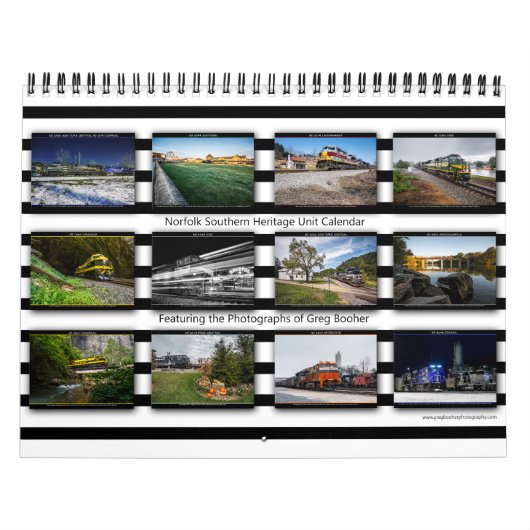 Norfolk Southern Heritage Calendar 2014 Kalender (Hoes)