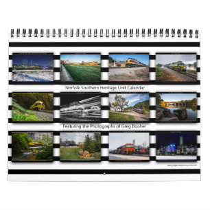 Norfolk Southern Heritage Calendar 2014 Kalender