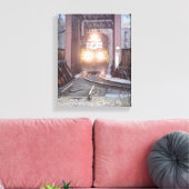 Norfolk Southern Locomotive #3288 Canvas Afdruk (Insitu (Woonkamer))