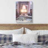 Norfolk Southern Locomotive #3288 Canvas Afdruk (Insitu (Slaapkamer))