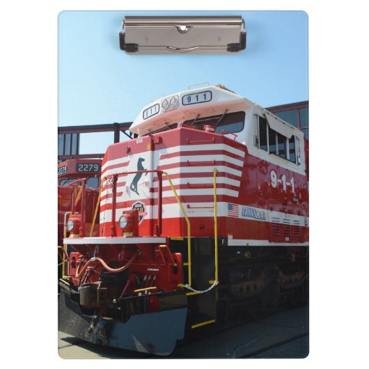 Norfolk Southern Railway 911 diesellocomotief Klembord (Voorkant)