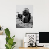 Norfolk & Southern Steam Locomotive No. 611 Poster (Thuiskantoor)