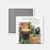 Norfolk Terrier Art Gifts Magneet (Voorkant / Achterkant)