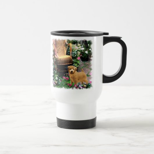 Norfolk Terrier Art Gifts Reisbeker (Rechts)