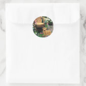 Norfolk Terrier Art Gifts Ronde Sticker (Tas)