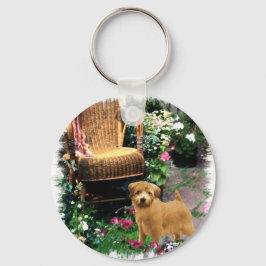 Norfolk Terrier Art Gifts Sleutelhanger