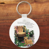 Norfolk Terrier Art Gifts Sleutelhanger (Voorkant)