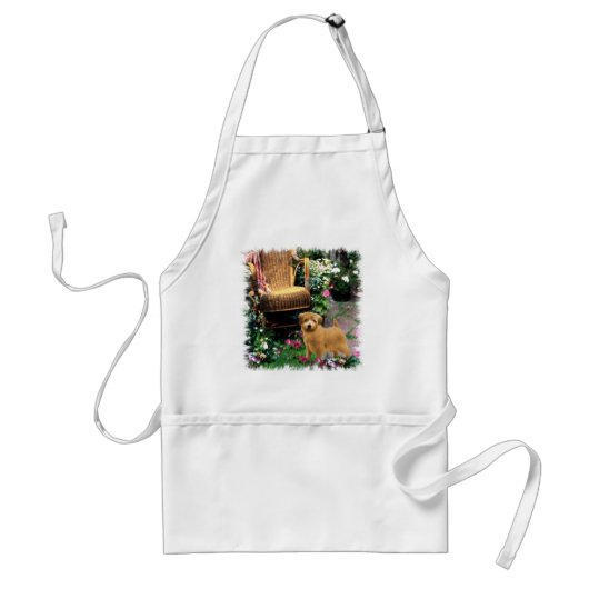 Norfolk Terrier Art Gifts Standaard Schort (Voorkant)
