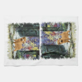 Norfolk Terrier Art Gifts Theedoek (Horizontaal)