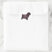 Norfolk Terrier BFF Sticker (Tas)