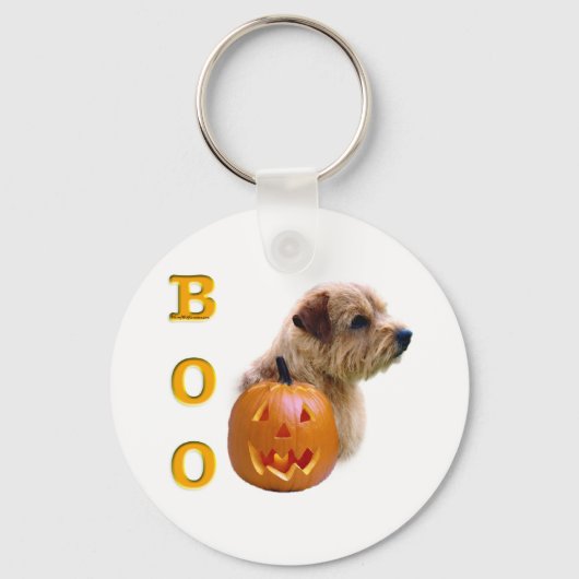 Norfolk Terrier Boo Sleutelhanger (Voorkant)