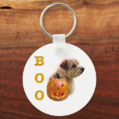 Norfolk Terrier Boo Sleutelhanger (Voorkant)