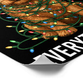 Norfolk Terrier Christmas I'm Fine Everything Is F Poster (Hoek)