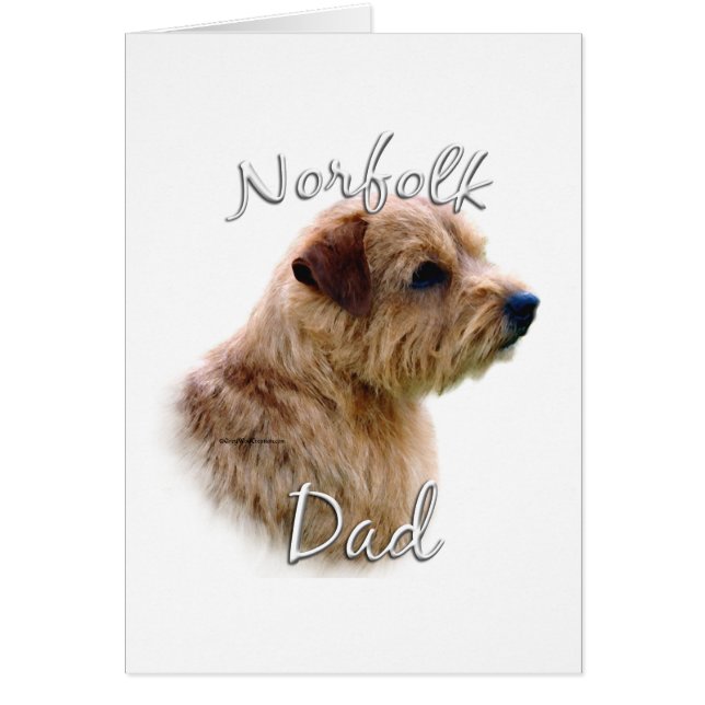 Norfolk Terrier Dad 2 (Voorkant)