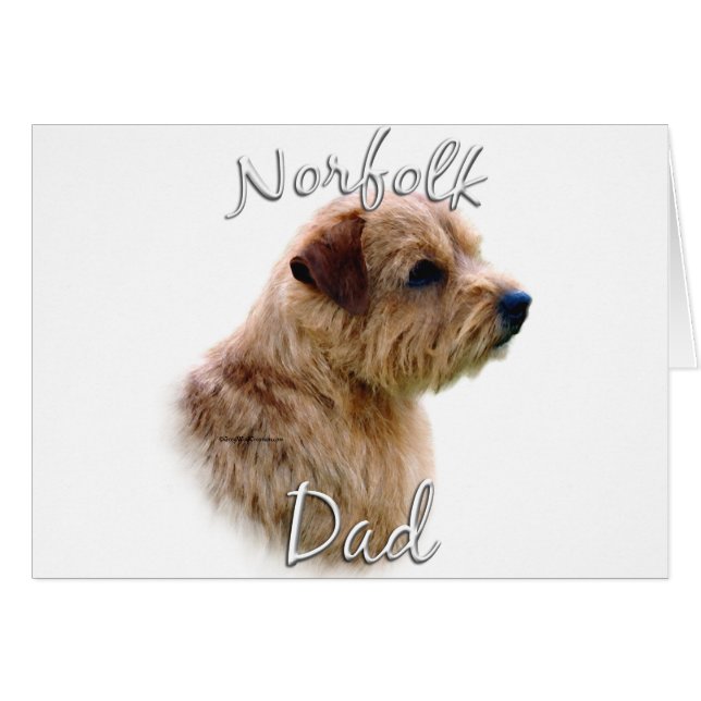 Norfolk Terrier Dad 2 (Voorkant Horizontaal)