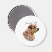 Norfolk Terrier Dad 2 Magneet (Voorkant / Achterkant)